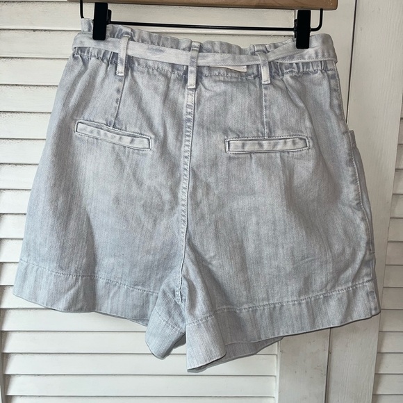 Anthropologie Pilcro Ultra High-Rise Acid Wash Denim Shorts size 27 - Picture 5 of 6